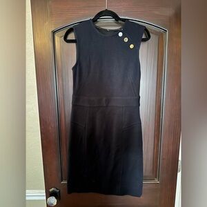 Tory Burch Black Dress with Gold Accents